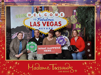 Metra Crew at Madame Tussauds Las Vegas